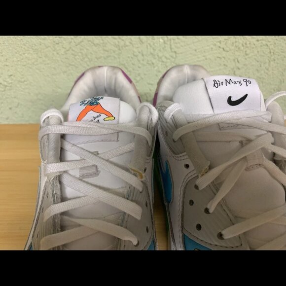 RARE ? Nike Air Max 90‎ Flyleather Ruohan Wang Size 9 Mens CZ3992-900 main image 8